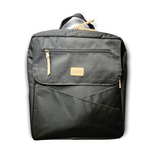 Ju-Ju-Be Convertible Diaper Bag | Black | Backpack With Extras + Straps